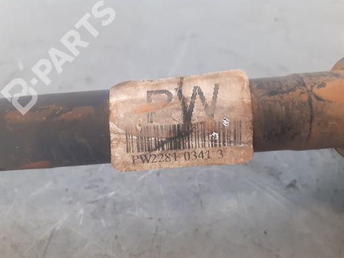Right front driveshaft OPEL CORSA C (X01)  | BP10724507M39 