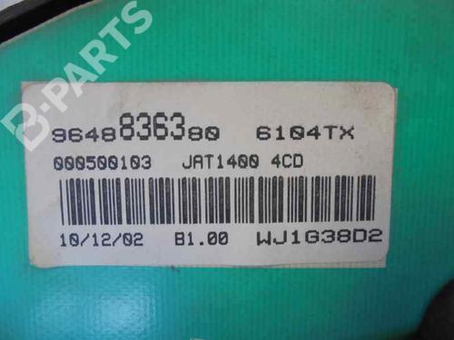 Instrument cluster PEUGEOT 206 Hatchback (2A/C) 1.9 D | BP2485053C47 