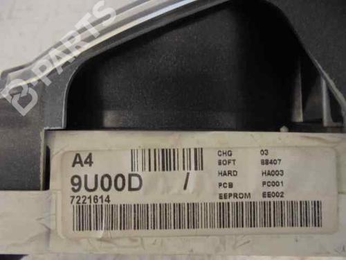 Instrument cluster NISSAN NOTE (E11, NE11) 1.4 | BP5960063C47 