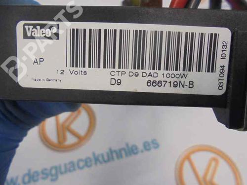 Heater resistor PEUGEOT 406 (8B)  | BP11662559M108 