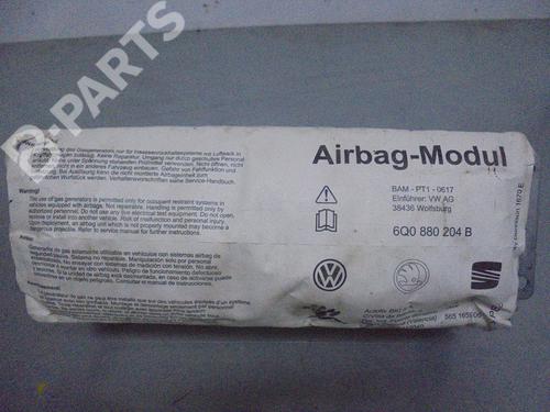 Passasjer kollisjonspute VW POLO (9N_, 9A_) 1.2 12V (64 hp) 6515174