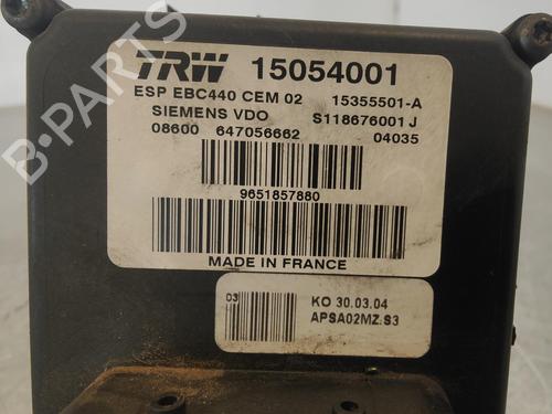 ABS pump PEUGEOT 407 (6D_)  | BP12516110M43 