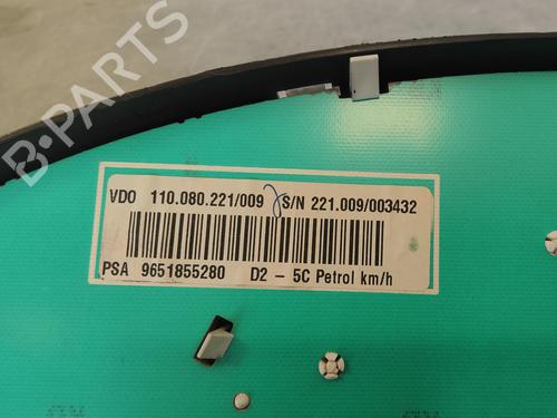 Instrument cluster PEUGEOT 407 (6D_)  | BP13940370C47 