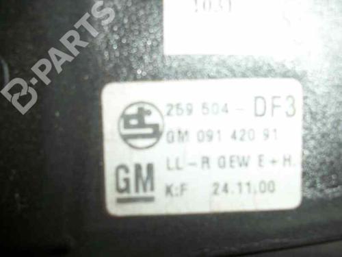 Right mirror OPEL ASTRA G Saloon (T98) 1.6 16V (F69) | BP2472724C27 