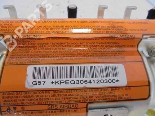 Passenger airbag NISSAN X-TRAIL I (T30)  | BP5599001C10 