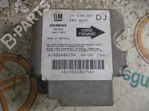 Kollisonspute sett OPEL VECTRA B (J96) 2.2 DTI 16V (F19) | BP2463444C86 