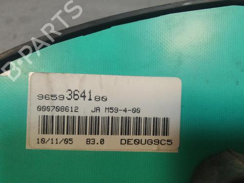Instrument cluster CITROËN BERLINGO / BERLINGO FIRST MPV (MF_, GJK_, GFK_)  | BP16334071C47
