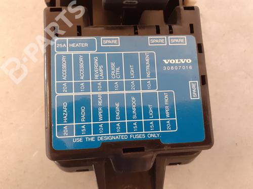 Fuse box VOLVO S40 I (644) 1.8 | BP8105128E1 