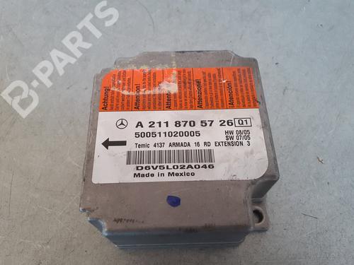 Used ECU airbags MERCEDES-BENZ E-CLASS (W211) E 280 CDI (211.020) (190 hp) 7351877