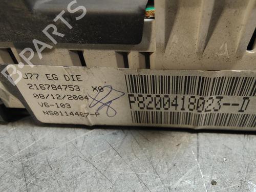 Instrument cluster RENAULT MODUS / GRAND MODUS (F/JP0_)  | BP17044309C47 
