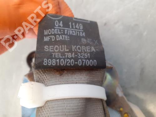 Rear right seatbelt KIA PICANTO I (SA)  | BP10037399I28 
