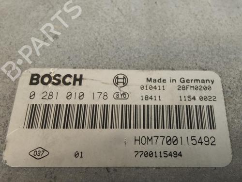 Engine control unit (ECU) RENAULT ESPACE III (JE0_) 2.2 dCi (JE0S) | BP17638337M57 