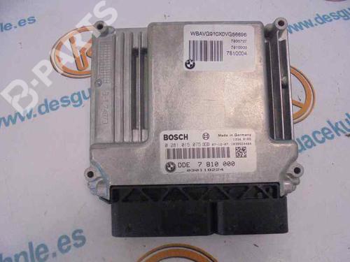 Engine control unit (ECU) BMW 3 (E90) 320 d xDrive (177 hp) 0281015075 | 0281015075 | 7810000 |