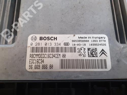 Engine control unit (ECU) CITROËN C4 Grand Picasso I (UA_) 1.6 HDi | BP7239641M57 