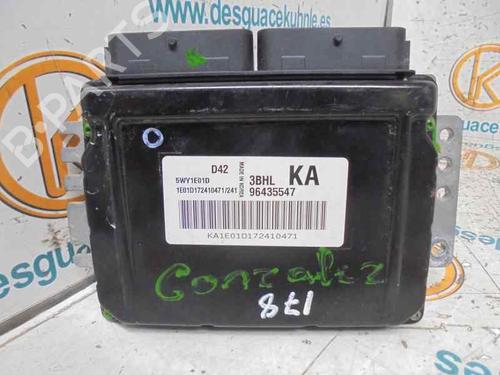 Calculateur moteur (ecu) CHEVROLET LACETTI (J200) 1.6 (109 hp) 2468795