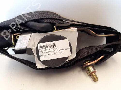 Used Front right seatbelt DAEWOO MATIZ (M100, M150) 0.8 (52 hp) 12695337