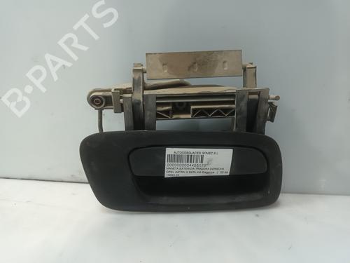 Poignée extérieure arrière droite OPEL ASTRA G Hatchback (T98) 2.0 DI (F08, F48) (82 hp) 30627135