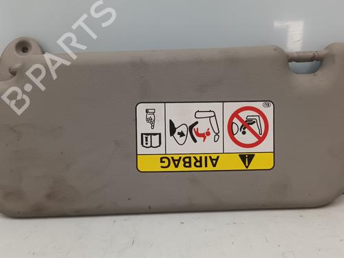 Right sun visor TOYOTA YARIS (_P13_) 1.4 D (NLP130_, NLP130) | BP26431640I2 