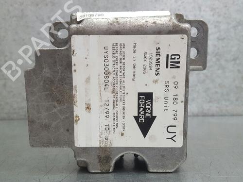 Kollisjonspute styreenhet OPEL ASTRA G Hatchback (T98) 1.6 (F08, F48) (75 hp) 12723909