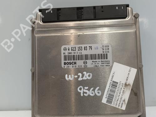 Used Engine control unit (ECU) MERCEDES-BENZ S-CLASS (W220, V220) S 320 CDI (220.026, 220.126) (197 hp) 32521097