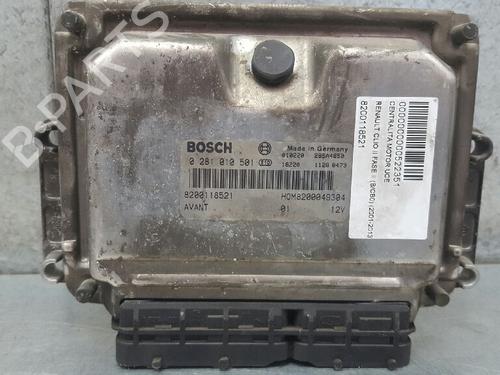 Used Engine control unit (ECU) RENAULT CLIO II (BB_, CB_) 1.9 D (B/CB0E, BB0J) (64 hp) 12803356