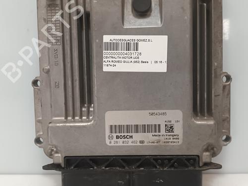Used Engine control unit (ECU) ALFA ROMEO GIULIA (952_) 2.2 D (952AEM250, 952AEA250) (150 hp) 19803989