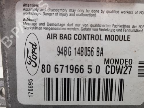 ECU airbags FORD MONDEO I Turnier (BNP) 2.0 i 16V | BP12729928M53 