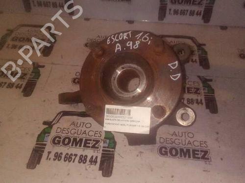 Used Right front steering knuckle FORD ESCORT V (AAL, ABL) 1.6 i 16V (88 hp) 12790637