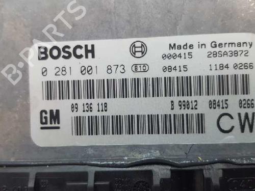 Engine control unit (ECU) OPEL VECTRA B (J96) 2.0 DTI 16V (F19) | BP12730950M57 