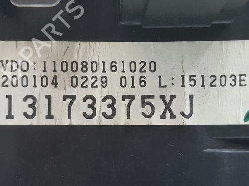 Instrument cluster OPEL MERIVA A MPV (X03) 1.7 DTI (E75) | BP12731191C47 