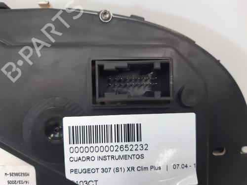 Instrument cluster PEUGEOT 307 Break (3E) 1.6 HDi 110 | BP12770779C47 