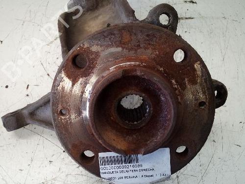 Used Right front steering knuckle PEUGEOT 205 II (20A/C) 1.7 Diesel (60 hp) 12744726