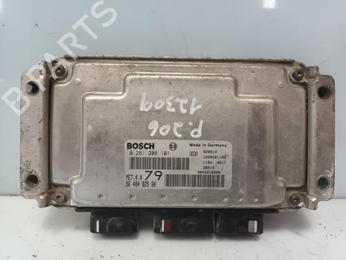 Used Engine control unit (ECU) PEUGEOT 206 Hatchback (2A/C) 1.6 16V (109 hp) 23903528