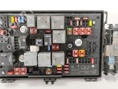 Fuse box OPEL ASTRA J (P10)  | BP12792757E1 