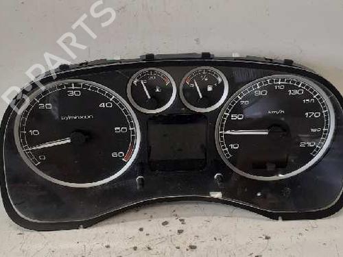 Used Instrument cluster PEUGEOT 307 (3A/C) 2.0 HDi 135 (136 hp) 12763899