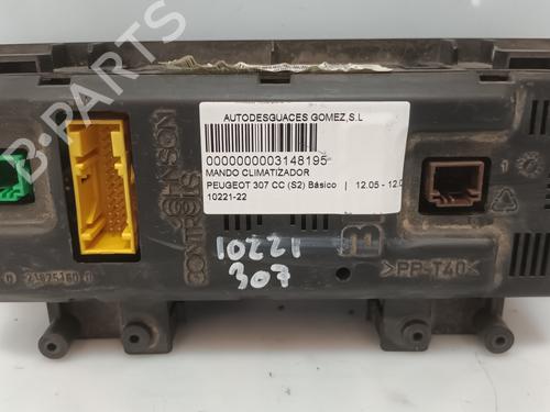 Climate control PEUGEOT 307 CC (3B) 1.6 16V | BP27504417I5 