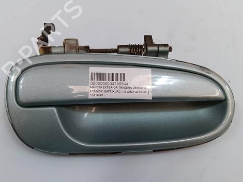 Used Rear right exterior door handle Rear right exterior door handle HYUNDAI MATRIX (FC) 1.5 CRDi (82 hp) 40561240 40561240