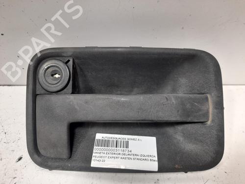 Used Front left exterior door handle PEUGEOT EXPERT Van (222) 1.9 TD (90 hp) 16098245