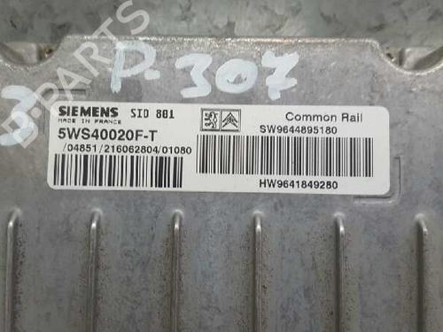 Engine control unit (ECU) PEUGEOT 307 (3A/C) 2.0 HDi 90 | BP12746110M57 
