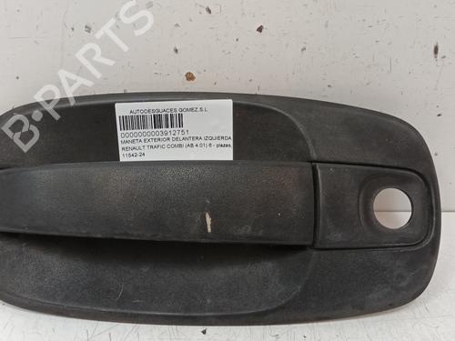Used Front left exterior door handle RENAULT TRAFIC II Bus (JL) 1.9 dCI 100 (JL0C) (101 hp) 17745179