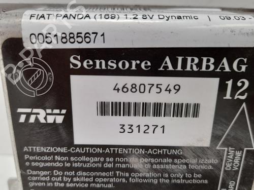 ECU airbags FIAT PANDA (169_) 1.2 (169.AXB11, 169.AXB1A) | BP12772386M53 