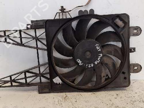 Used Radiator fan FIAT PUNTO (188_) 1.2 16V 80 (188.233, .235, .253, .255, .333, .353, .639,... (80 hp) 12710959