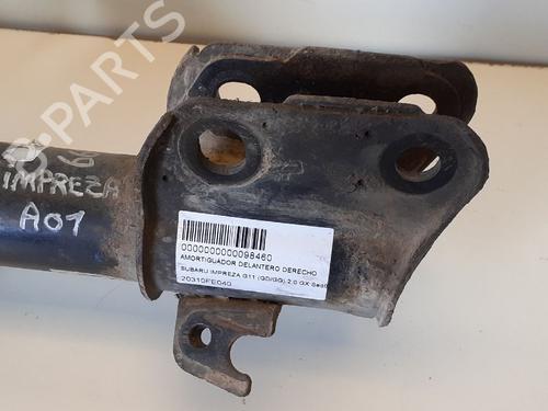 Right front shock absorber SUBARU IMPREZA Saloon (GD) 2.0 i AWD (GD9) | BP12820500M17 