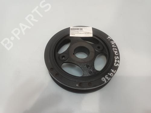 Used Pulley TOYOTA AVENSIS Saloon (_T25_) 2.2 D-4D (ADT251_, ADT251R) (150 hp) 31762083