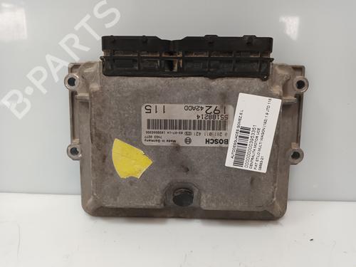 Used Engine control unit (ECU) FIAT STILO Multi Wagon (192_) 1.9 JTD (115 hp) 18350292