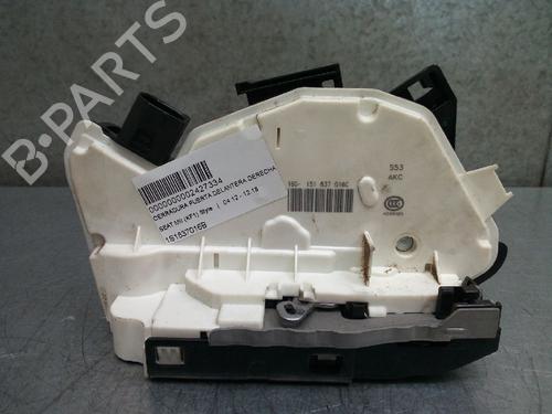 Used Front right lock SEAT Mii (KF1, KE1) 1.0 (75 hp) 12754412