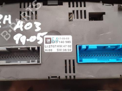 Climate control OPEL ZAFIRA A MPV (T98) 2.0 DTI 16V (F75) | BP12687191I5 