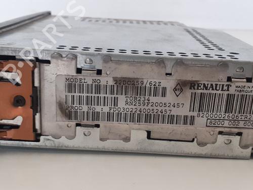 Radio RENAULT LAGUNA II (BG0/1_) 1.9 dCi (BG08, BG0G) | BP12766083E6 