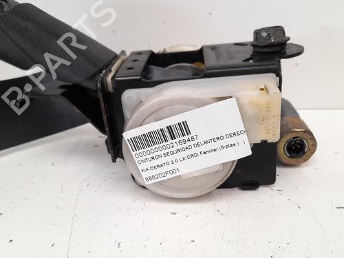 Front right seatbelt KIA CERATO I Hatchback (LD) 2.0 CRDi | BP12745339I25 