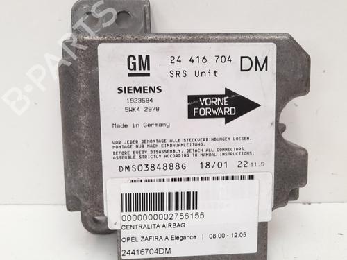 Airbag styreenhed OPEL ZAFIRA A MPV (T98) 2.0 DTI 16V (F75) (101 hp) 12775746